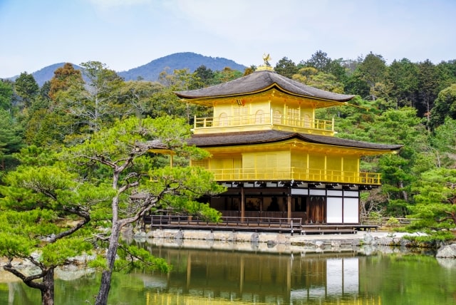 京都市の金閣寺